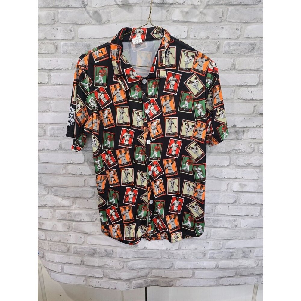 San Francisco SF‎ Giants Aloha Legends Shirt Medium Button Up SGA 2023 Hawaiian